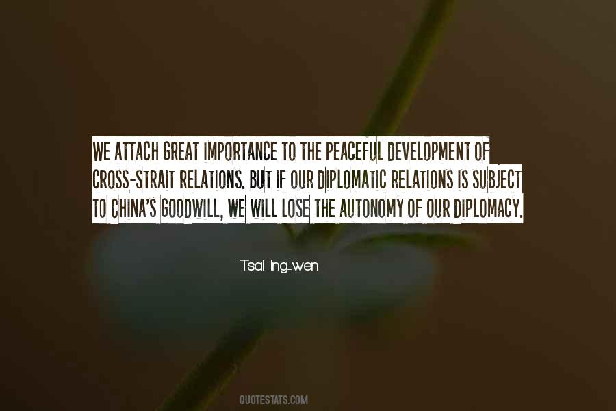 Tsai Ing-wen Quotes #1406492