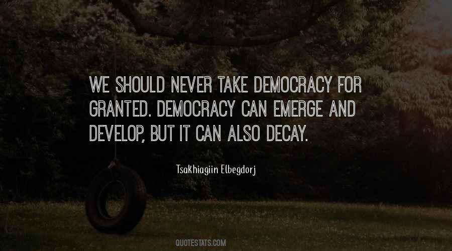 Tsakhiagiin Elbegdorj Quotes #457019