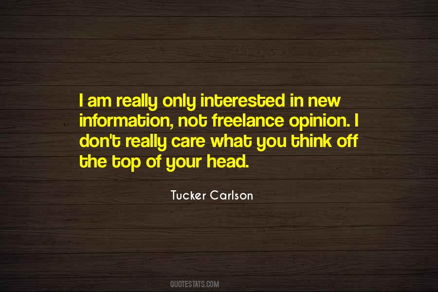 Tucker Carlson Quotes #1782892