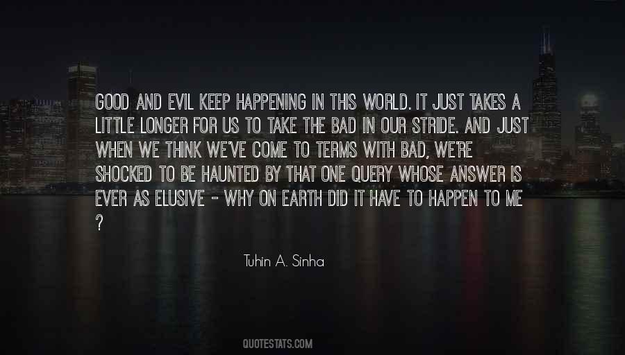 Tuhin A. Sinha Quotes #341396