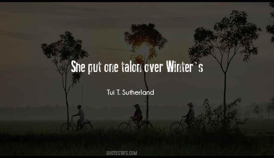 Tui T. Sutherland Quotes #258551