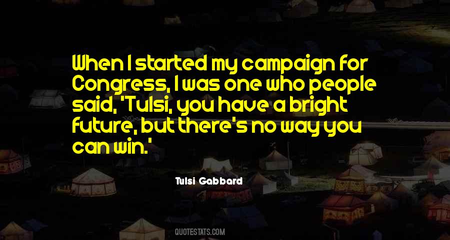 Tulsi Gabbard Quotes #1353337