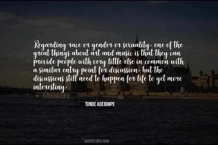 Tunde Adebimpe Quotes #1388534