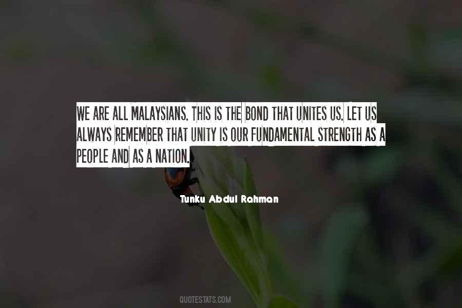 Tunku Abdul Rahman Quotes #1201331