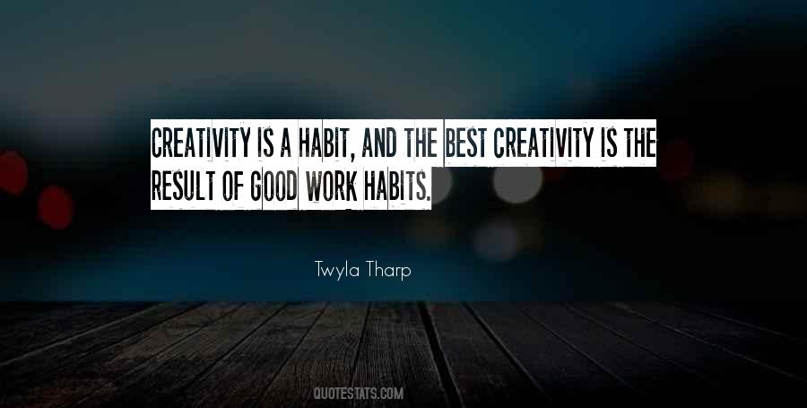 Twyla Tharp Quotes #1063476