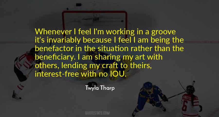 Twyla Tharp Quotes #1457233