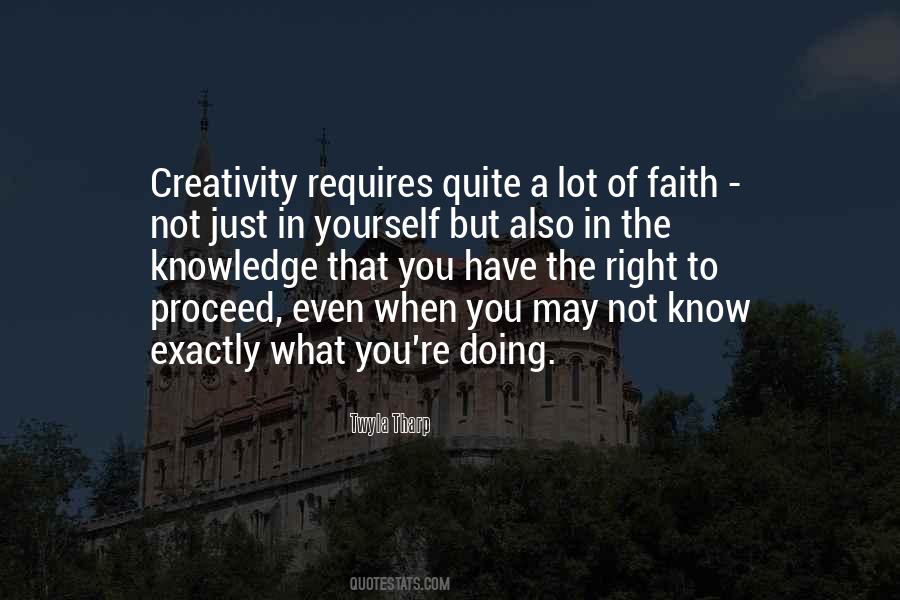 Twyla Tharp Quotes #357680