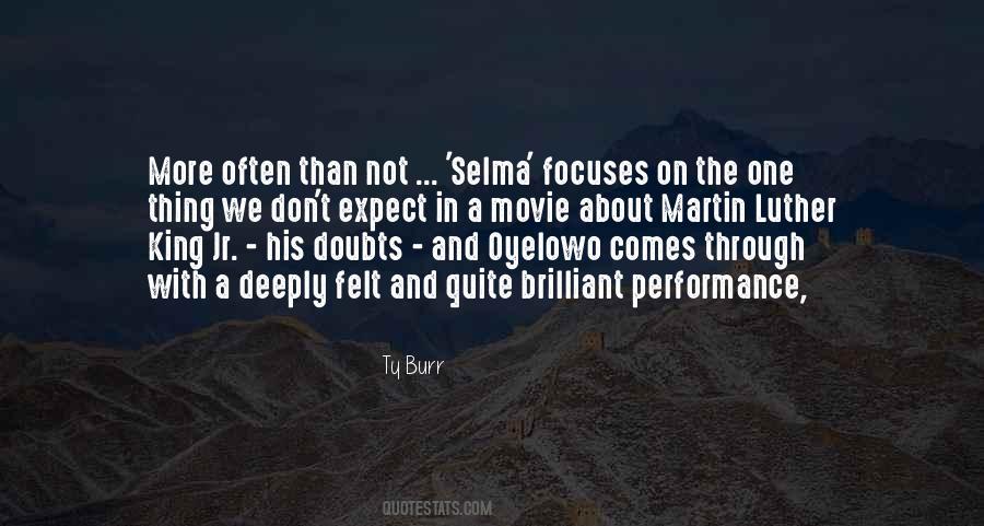 Ty Burr Quotes #1516541