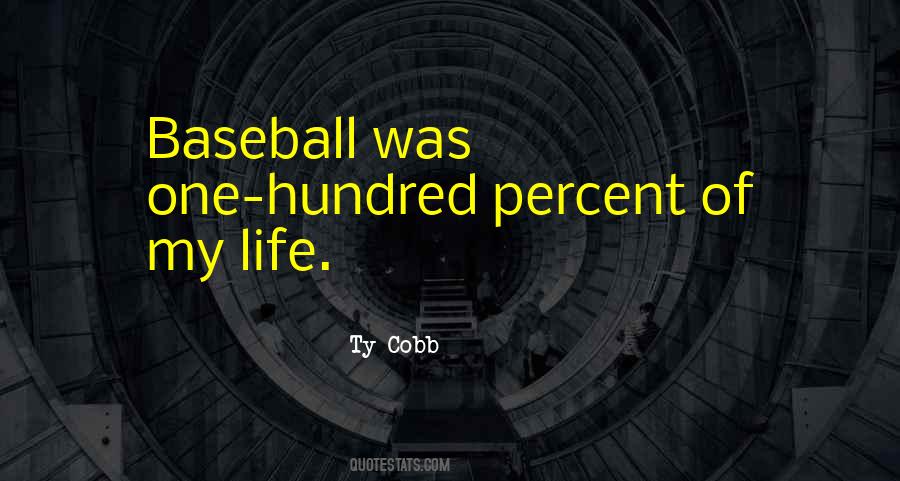 Ty Cobb Quotes #1268860