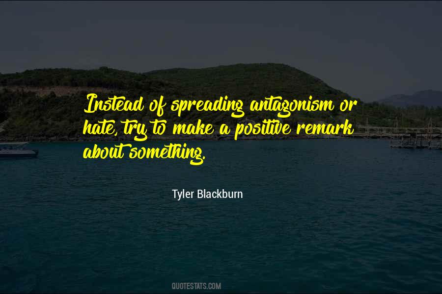 Tyler Blackburn Quotes #329177