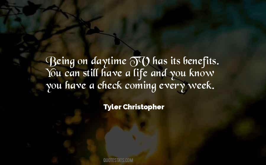 Tyler Christopher Quotes #231615