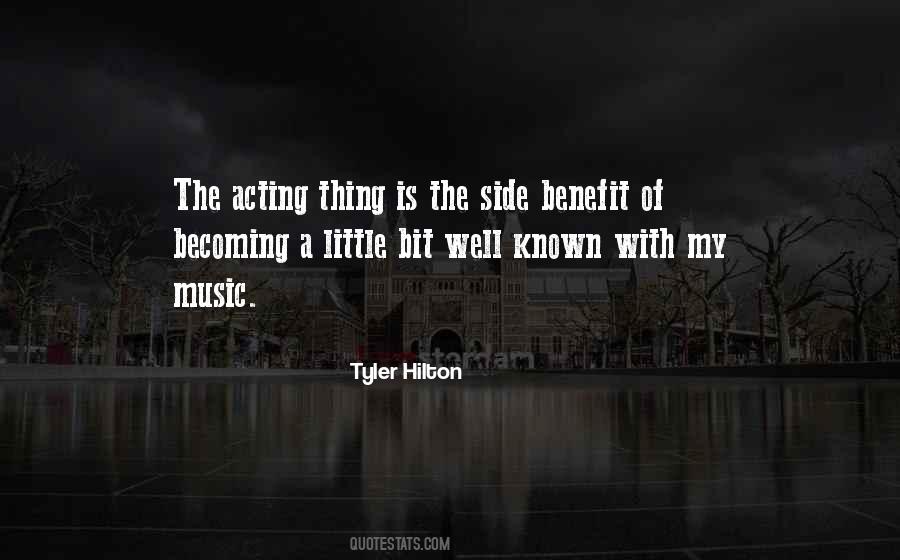 Tyler Hilton Quotes #500549