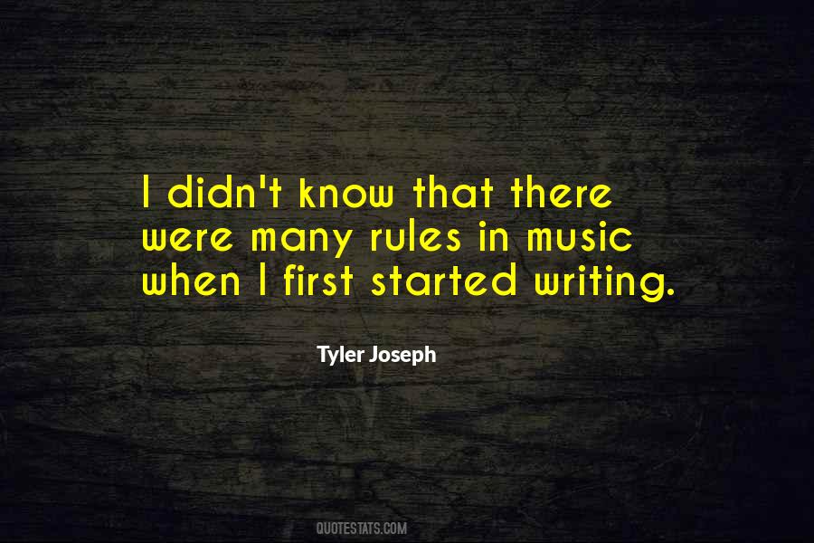Tyler Joseph Quotes #123687