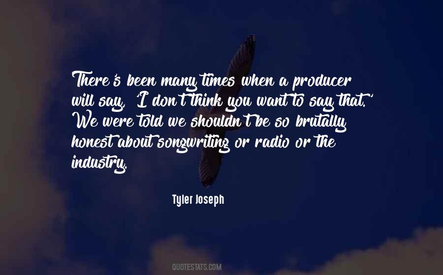 Tyler Joseph Quotes #1265300 Tyler Joseph Quotes #1265300