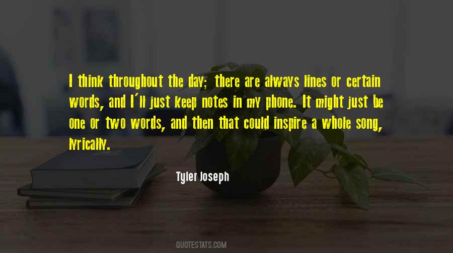 Tyler Joseph Quotes #703165