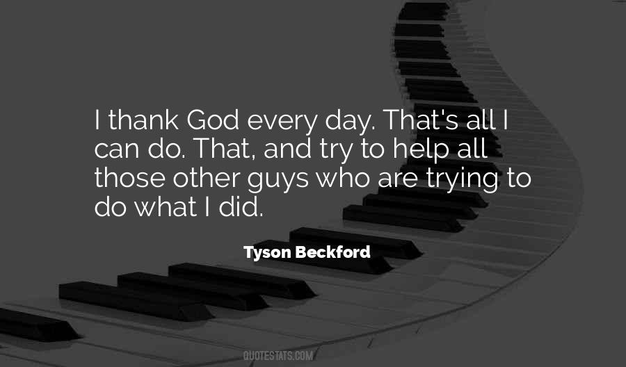 Tyson Beckford Quotes #181084