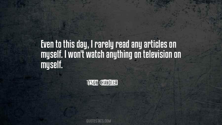Tyson Chandler Quotes #1062276