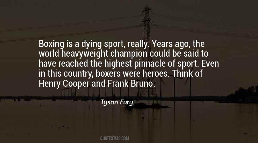 Tyson Fury Quotes #1043823