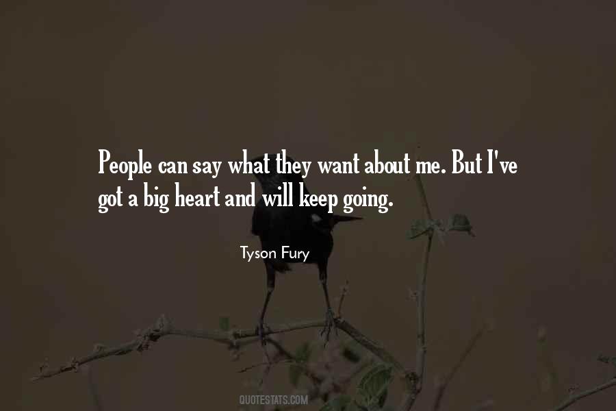 Tyson Fury Quotes #1095723