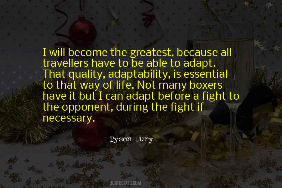 Tyson Fury Quotes #1214104