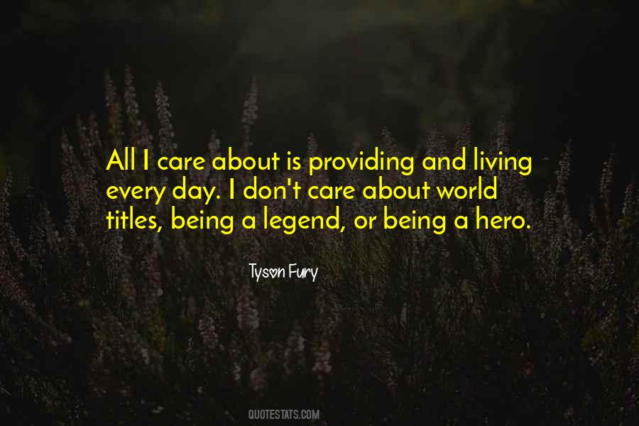 Tyson Fury Quotes #380888