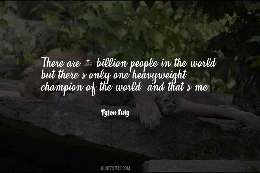 Tyson Fury Quotes #64291