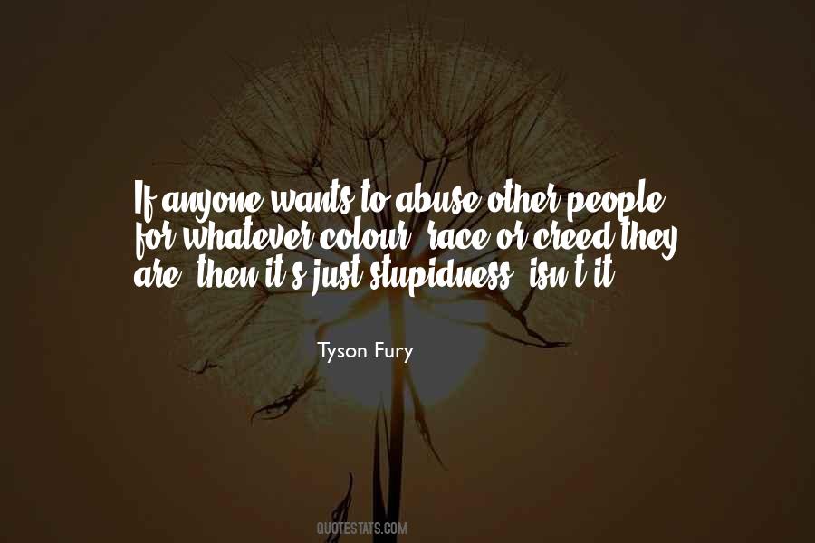 Tyson Fury Quotes #735261