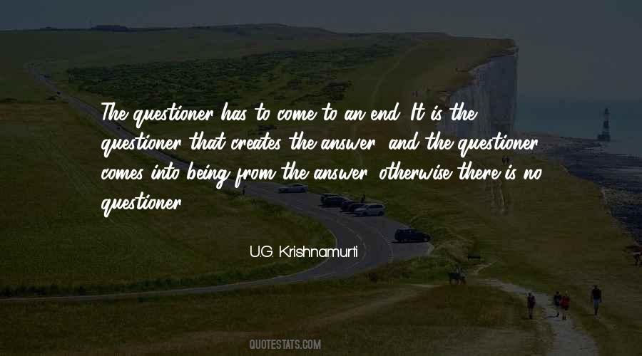 U.G. Krishnamurti Quotes #475018