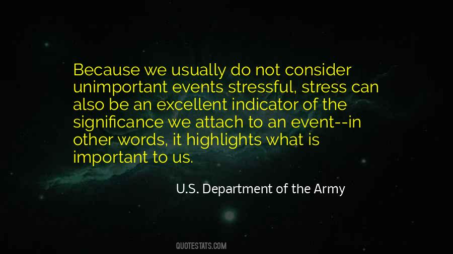 U.S. Department Of The Army Quotes #1234637