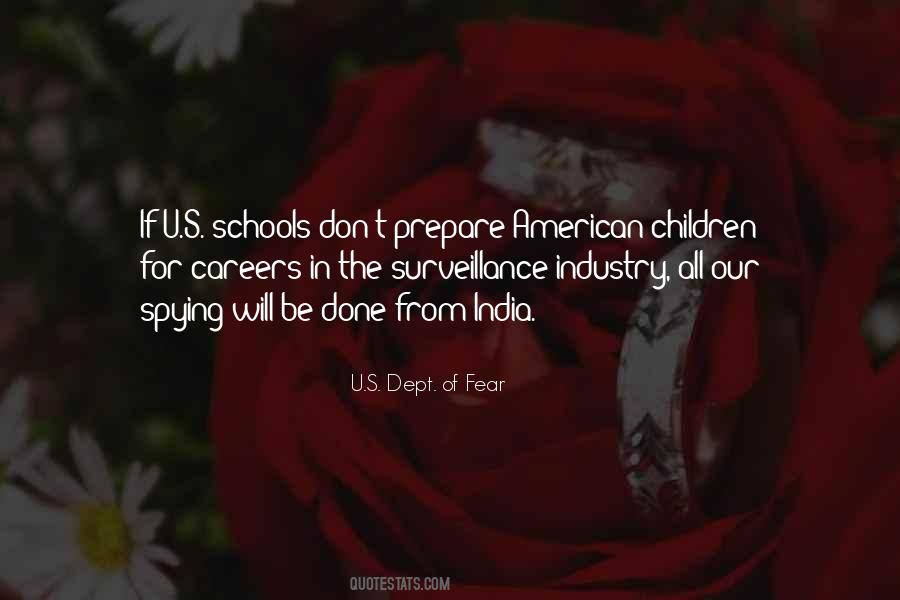 U.S. Dept. Of Fear Quotes #650044 U.S. Dept. Of Fear Quotes #650044