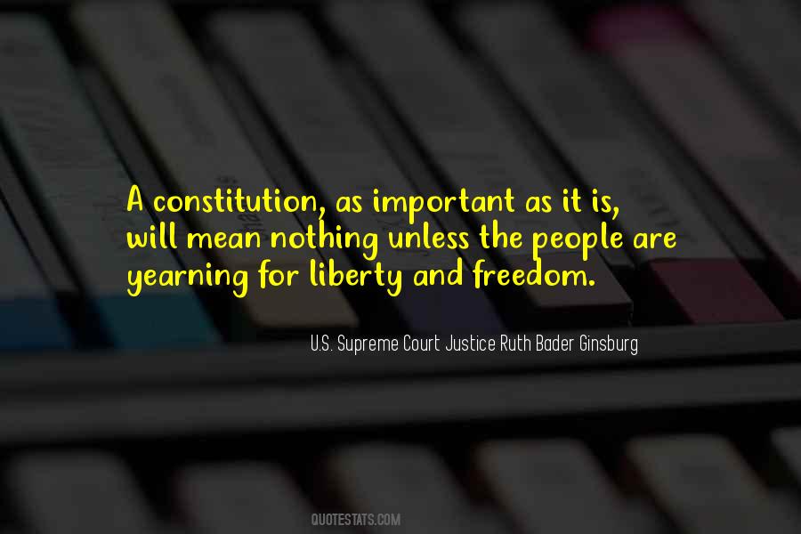U.S. Supreme Court Justice Ruth Bader Ginsburg Quotes #1551522