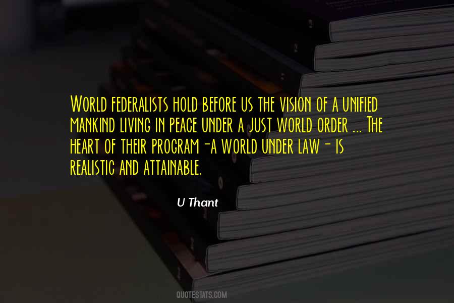 U Thant Quotes #752040