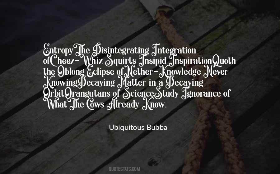 Ubiquitous Bubba Quotes #969299