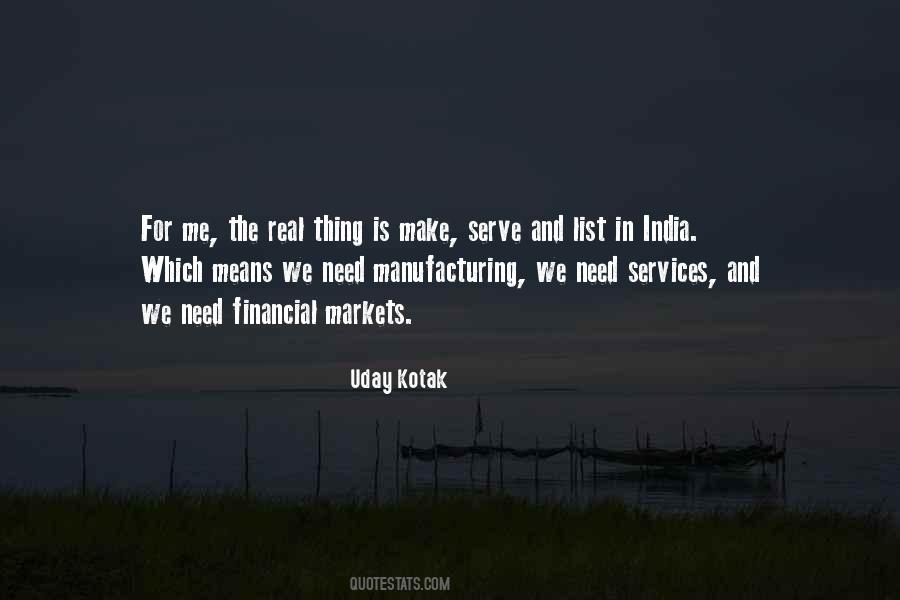 Uday Kotak Quotes #6883