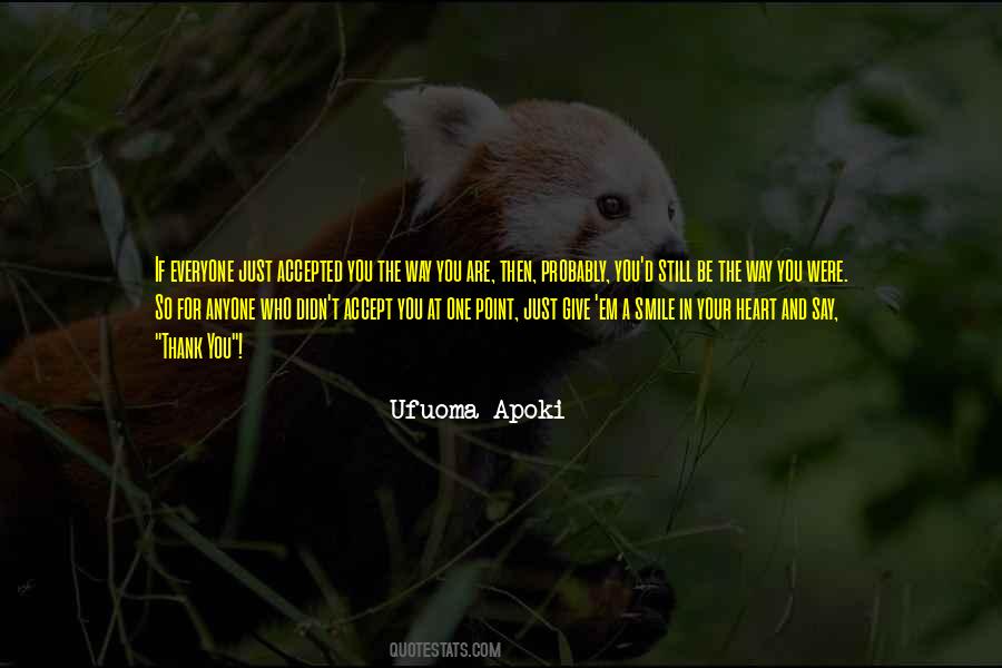 Ufuoma Apoki Quotes #984719