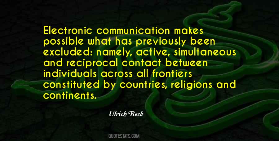 Ulrich Beck Quotes #400642