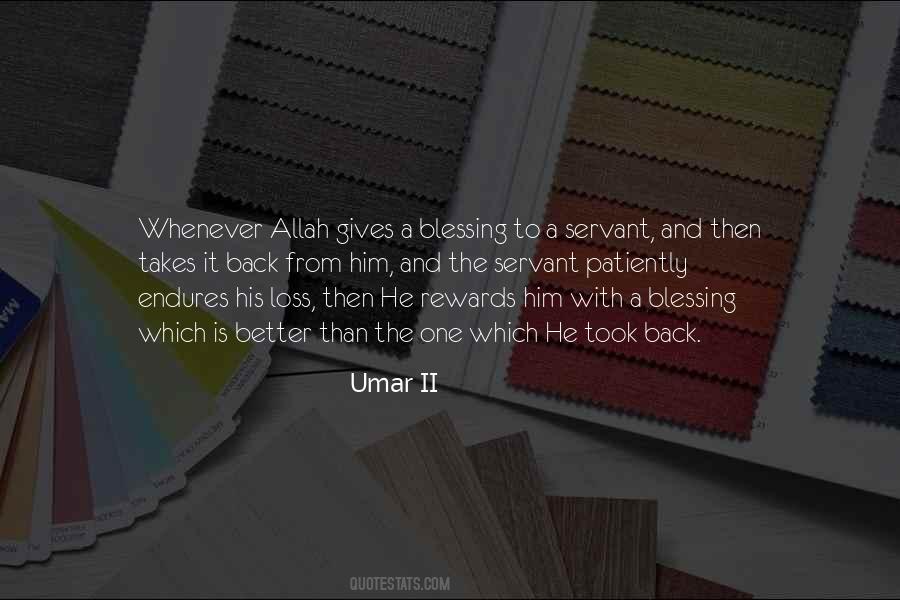 Umar II Quotes #440527