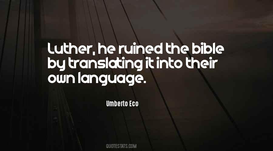 Umberto Eco Quotes #1207883