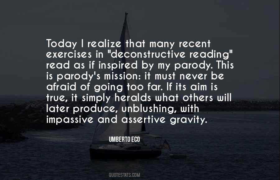 Umberto Eco Quotes #1733793