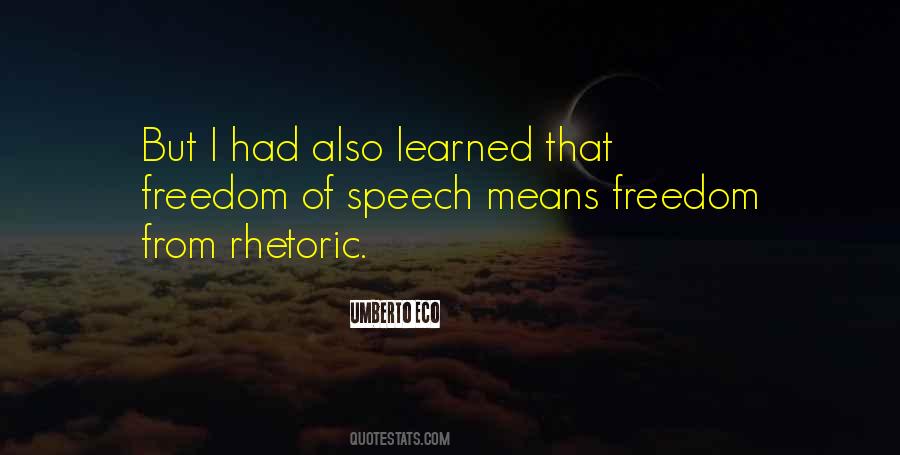 Umberto Eco Quotes #1748482