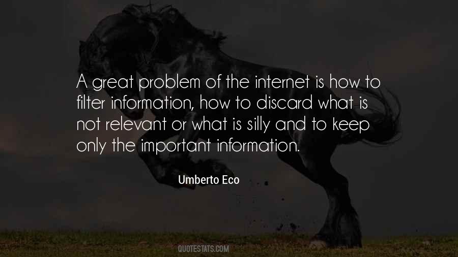 Umberto Eco Quotes #518751