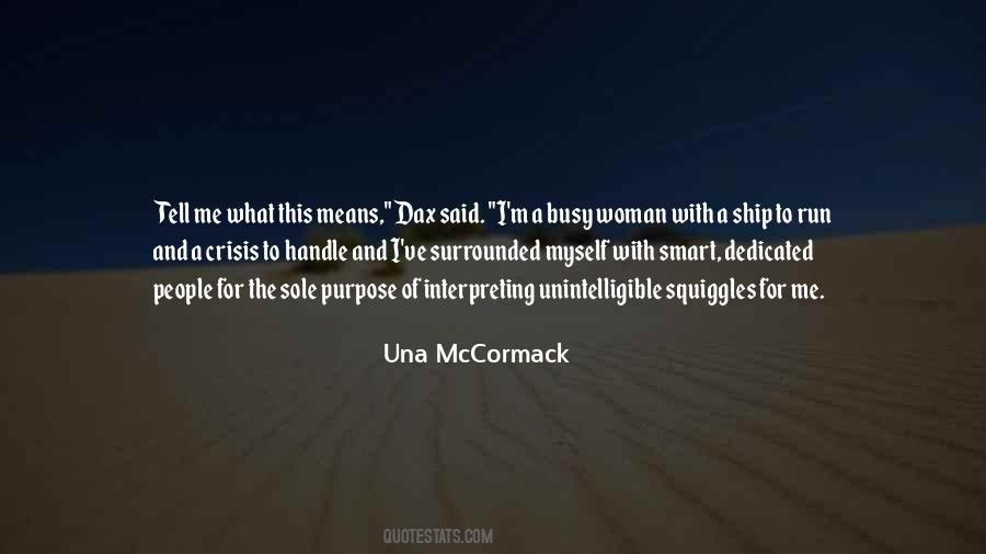 Una McCormack Quotes #1192928