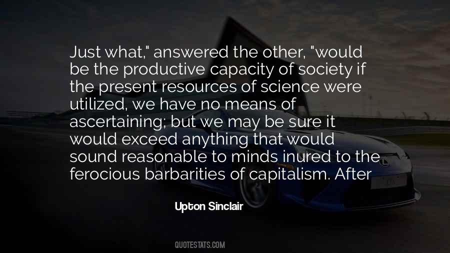 Upton Sinclair Quotes #1095881