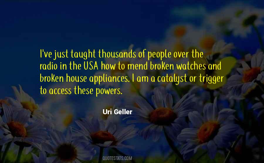 Uri Geller Quotes #205303