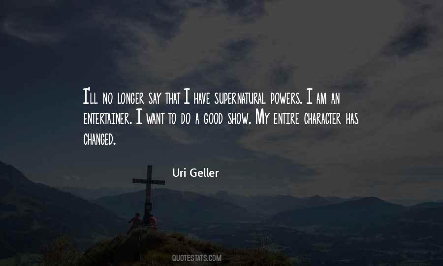 Uri Geller Quotes #916310