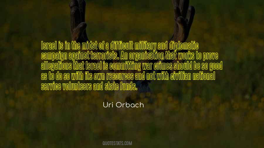 Uri Orbach Quotes #244024