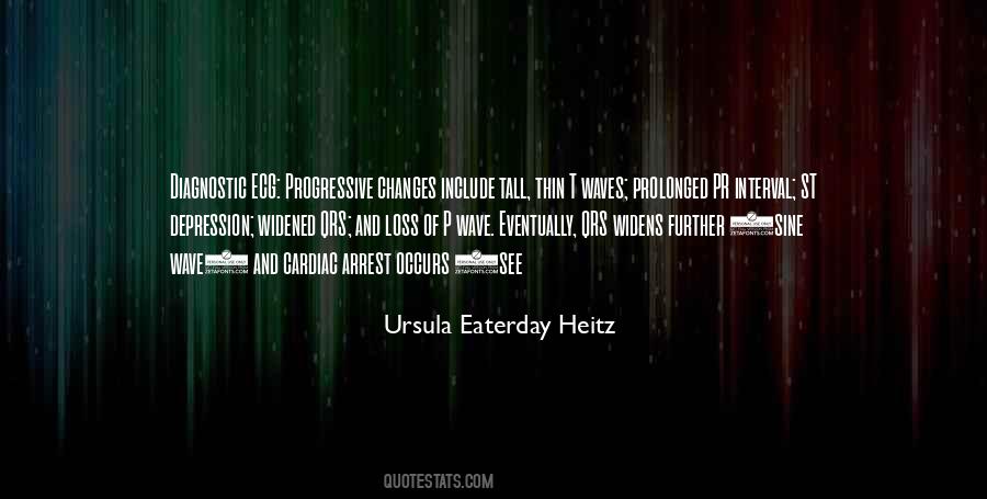 Ursula Eaterday Heitz Quotes #1727778