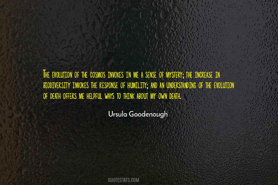 Ursula Goodenough Quotes #1067006