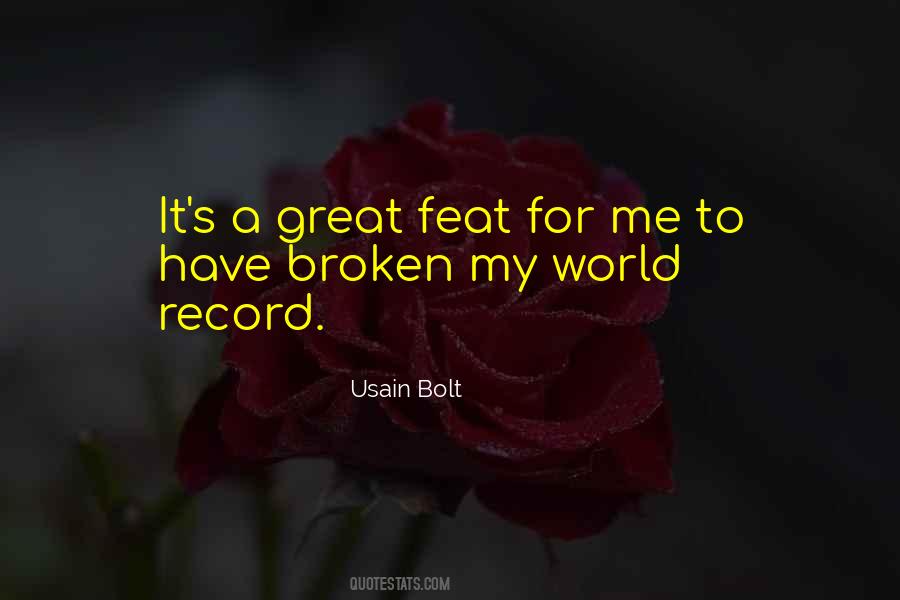 Usain Bolt Quotes #221681