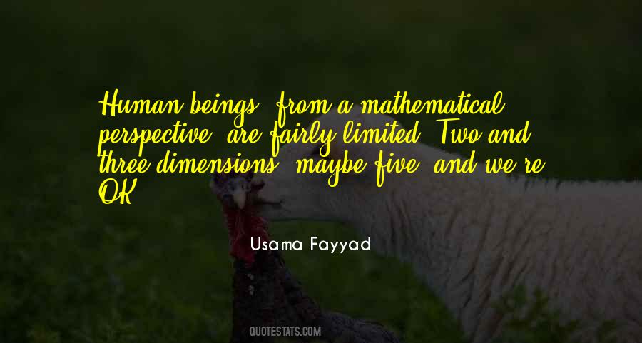 Usama Fayyad Quotes #1872984